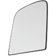 Driver and Passenger Side, Upper Mirror Glass, Non-Heated, No Blind Spot Feature