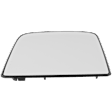 Driver and Passenger Side, Upper Mirror Glass, Non-Heated, No Blind Spot Feature