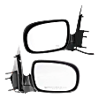 Driver and Passenger Side Mirrors, Power, Manual Folding, Heated, Paintable, No Signal Light, No Memory, No Puddle Light, No Auto-Dimming, No Blind Spot Feature