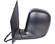 1996-2002 GMC Savana 1500 - Driver and Passenger Side Mirror, Power Adjust, Heated, Manual Folding, Textured Black, No Signal Light, Without Memory Recall, No Puddle Light, No Auto-Dimming, No Blind Spot Feature
