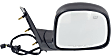 1996-2002 GMC Savana 1500 - Driver and Passenger Side Mirror, Power Adjust, Heated, Manual Folding, Textured Black, No Signal Light, Without Memory Recall, No Puddle Light, No Auto-Dimming, No Blind Spot Feature