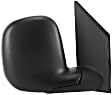 1999 Chevrolet Express 1500 - Driver and Passenger Side Mirror, Manual Adjust, Non-Heated, Textured Black, Manual Folding, No Signal Light, No Blind Spot Feature, No Memory, No Puddle Light, No Auto-Dimming
