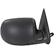 2000 Chevrolet Silverado 1500 - Driver and Passenger Side Mirror, Power Adjust, Heated, Textured Black, Manual Folding, No Signal Light, No Blind Spot Feature, Without Memory Recall, No Puddle Light, No Auto-Dimming