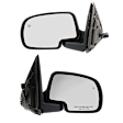 Driver and Passenger Side Mirror, Power Adjust, Heated, Manual Folding, Paintable, No Signal Light, No Memory, No Puddle Light, No Auto-Dim, No Blind Spot Feature