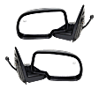 Driver and Passenger Side Mirrors, Non-Towing, Power, Manual Folding, Heated, Paintable, No Signal Light, No Memory, With Puddle Light, No Auto-Dimming, No Blind Spot Feature