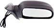 2004 Buick Rainier - Driver and Passenger Side Mirror, 1st Design, Power Adjust, Heated, Textured Black, Manual Folding, No Signal Light, No Blind Spot Feature, No Memory, No Puddle Light, No Auto-Dimming