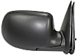 2004 Chevrolet Silverado 1500 Base - Driver and Passenger Side Mirror, Power Adjust, Heated, Textured Black, Manual Folding, No Signal Light, No Blind Spot Feature, No Memory, No Puddle Light, No Auto-Dimming, Extended Cab Pickup