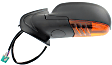 2004-2007 Buick Rainier - Driver and Passenger Side Mirrors, Power, Manual Folding, Heated, Textured Black, In-housing Signal Light, With memory, No Puddle Light, No Auto-Dimming, No Blind Spot Feature
