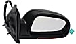 2004-2007 Buick Rainier - Driver and Passenger Side Mirrors, Power, Manual Folding, Heated, Textured Black, In-housing Signal Light, With memory, No Puddle Light, No Auto-Dimming, No Blind Spot Feature