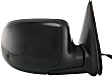 2005 Chevrolet Silverado 1500 - Driver and Passenger Side Mirror, Power Adjust, Heated, Paintable, Manual Folding, No Signal Light, No Blind Spot Feature, No Memory, No Puddle Light, No Auto-Dimming