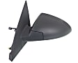 Driver and Passenger Side Mirrors, Power, Manual Folding, Non-Heated, Textured Black, No Signal Light, No Memory, No Puddle Light, No Auto-Dimming, No Blind Spot Feature