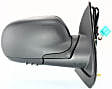 2004-2007 Buick Rainier - Driver and Passenger Side Mirrors, Power, Power Folding, Heated, Textured Black, No Signal Light, No Memory, No Puddle Light, No Auto-Dimming, No Blind Spot Feature