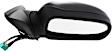 2004-2007 Buick Rainier - Driver and Passenger Side Mirrors, Power, Power Folding, Heated, Textured Black, No Signal Light, No Memory, No Puddle Light, No Auto-Dimming, No Blind Spot Feature