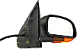 Driver and Passenger Side Mirrors, Power, Manual Folding, Heated, Paintable, In-housing Signal Light, With memory, No Puddle Light, No Auto-Dimming, No Blind Spot Feature