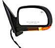 Driver and Passenger Side Mirrors, Power, Manual Folding, Heated, Paintable, In-housing Signal Light, With memory, No Puddle Light, No Auto-Dimming, No Blind Spot Feature