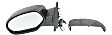 Driver and Passenger Side Mirror, Power Adjust, Heated, Manual Folding, With 1 Paintable and 1 Textured Black Cap, No Signal Light, No Memory, No Puddle Light, No Auto-Dimming