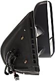 2011 Chevrolet Suburban 2500 - Driver and Passenger Side Towing Mirror, Power Adjust, Heated, Textured Black, Manual Folding, In-glass Signal Light, With Blind Spot Glass, No Memory, No Puddle Light, No Auto-Dimming