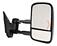 2011 Chevrolet Suburban 2500 - Driver and Passenger Side Towing Mirror, Power Adjust, Heated, Textured Black, Manual Folding, In-glass Signal Light, With Blind Spot Glass, No Memory, No Puddle Light, No Auto-Dimming