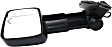 2011 Chevrolet Suburban 2500 - Driver and Passenger Side Towing Mirror, Power Adjust, Heated, Textured Black, Manual Folding, In-glass Signal Light, With Blind Spot Glass, No Memory, No Puddle Light, No Auto-Dimming