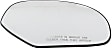 2014 Chevrolet Silverado 2500 HD - Mirror Glass Driver and Passenger Side, For Models With Non-Towing Mirror, Non-Heated, No Blind Spot Feature, No Signal Light, Backing Plate Included
