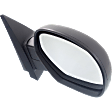2007 Chevrolet Tahoe - Driver and Passenger Side Mirror, Manual Adjust, Non-Heated, Textured Black, Manual Folding, No Signal Light, No Blind Spot Feature, No Memory, No Puddle Light, No Auto-Dimming