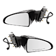 Driver and Passenger Side Mirrors, Power, Manual Folding, Non-Heated, Paintable, No Signal Light, No Memory, No Puddle Light, No Auto-Dimming, No Blind Spot Feature