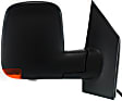 2003-2007 Chevrolet Express 1500 - Driver and Passenger Side Mirror, Power Adjust, Heated, Manual Folding, Textured Black, In-housing Signal Light, No Memory, No Puddle Light, No Auto-Dimming, No Blind Spot Feature