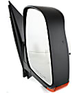 2003-2007 Chevrolet Express 1500 - Driver and Passenger Side Mirror, Power Adjust, Heated, Manual Folding, Textured Black, In-housing Signal Light, No Memory, No Puddle Light, No Auto-Dimming, No Blind Spot Feature