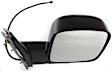 2003-2007 Chevrolet Express 1500 - Driver and Passenger Side Mirror, Power Adjust, Heated, Manual Folding, Textured Black, In-housing Signal Light, No Memory, No Puddle Light, No Auto-Dimming, No Blind Spot Feature