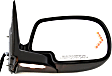 2003-2006 Chevrolet Silverado 1500 - Driver and Passenger Side Non-Towing Mirrors, Power, Heated, Power Folding, Paintable, In-glass Signal Light, Driver Side - No Memory; Passenger Side - with Memory, No Blind Spot Feature