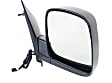 2003 Chevrolet Express 1500 - Driver and Passenger Side Mirror, Power Adjust, Heated, Textured Black, Manual Folding, No Signal Light, No Blind Spot Feature, No Memory, No Puddle Light, No Auto-Dimming