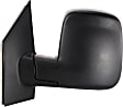 2003 Chevrolet Express 1500 - Driver and Passenger Side Mirror, Manual Adjust, Non-Heated, Textured Black, Manual Folding, No Signal Light, No Blind Spot Feature, No Memory, No Puddle Light, No Auto-Dimming