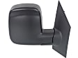 2003 Chevrolet Express 1500 - Driver and Passenger Side Mirror, Manual Adjust, Non-Heated, Textured Black, Manual Folding, No Signal Light, No Blind Spot Feature, No Memory, No Puddle Light, No Auto-Dimming