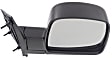 2003 Chevrolet Express 1500 - Driver and Passenger Side Mirror, Manual Adjust, Non-Heated, Textured Black, Manual Folding, No Signal Light, No Blind Spot Feature, No Memory, No Puddle Light, No Auto-Dimming