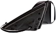 2008-2012 Chevrolet Malibu - Driver and Passenger Side Mirrors, Power, Manual Folding, Non-Heated, Textured Black, No Signal Light, No Memory, No Puddle Light, No Auto-Dimming, No Blind Spot Feature