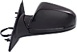 2011 Chevrolet Malibu - Driver and Passenger Side Mirror, Power Adjust, Heated, Paintable, Manual Folding, No Signal Light, No Blind Spot Feature, Without Memory Recall, No Puddle Light, No Auto-Dimming, Sedan