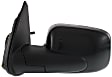 Driver and Passenger Side Mirrors, Power Adjust, Manual Folding, Non-Heated, Paintable, No Signal Light, No Memory, No Puddle Light, No Auto-Dimming, No Blind Spot Feature