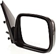 Driver and Passenger Side Mirrors, Power Adjust, Manual Folding, Non-Heated, Paintable, No Signal Light, No Memory, No Puddle Light, No Auto-Dimming, No Blind Spot Feature