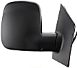 2009 Chevrolet Express 1500 - Driver and Passenger Side Mirror, Power Adjust, Heated, Textured Black, Manual Folding, No Signal Light, With Blind Spot Glass, No Memory, No Puddle Light, No Auto-Dimming