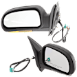 Mirror, Power Adjust, Heated, Power Folding, Textured Black, In-housing Signal Light, No Memory, No Puddle Light, No Auto-Dim, No Blind Spot Feature