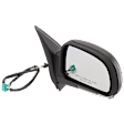 Mirror, Power Adjust, Heated, Power Folding, Textured Black, In-housing Signal Light, No Memory, No Puddle Light, No Auto-Dim, No Blind Spot Feature