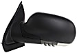 Driver and Passenger Side Mirrors, Power, Power Folding, Heated, Textured Black, In-housing Signal Light, No Memory, No Puddle Light, No Auto-Dimming, No Blind Spot Feature