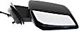 Driver and Passenger Side Mirror, Power Adjust, Non-Heated, Manual Folding, Textured Black, No Signal Light, No Memory, No Puddle Light, No Auto-Dimming, No Blind Spot Feature