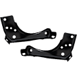 Front, Driver and Passenger Side, Inner Bumper Brackets
