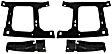 Front, Driver and Passenger Side Bumper Brackets