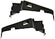 Front, Driver and Passenger Side Bumper Brackets, End Support