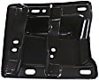 Front, Driver and Passenger Side Bumper Brackets, 1-Piece Bumper