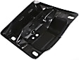 Front, Driver and Passenger Side Bumper Brackets, 1-Piece Bumper