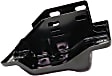 Front, Driver and Passenger Side Bumper Brackets, Without Tow Hook