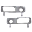 1996 Dodge Ram 2500 - Front, Driver and Passenger Side Fog Light Trim, For Models Without Fog Light Holes and Sport Package, Primed